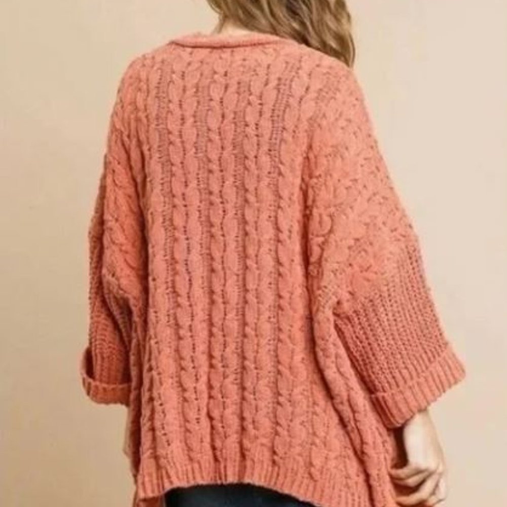 Chunky knit sweater chunky knit cardigan oversized cardigan oversized sweater - Picture 3 of 7